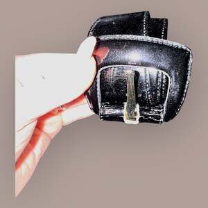 Donna Karan New York Vintage Belt Patent Leather